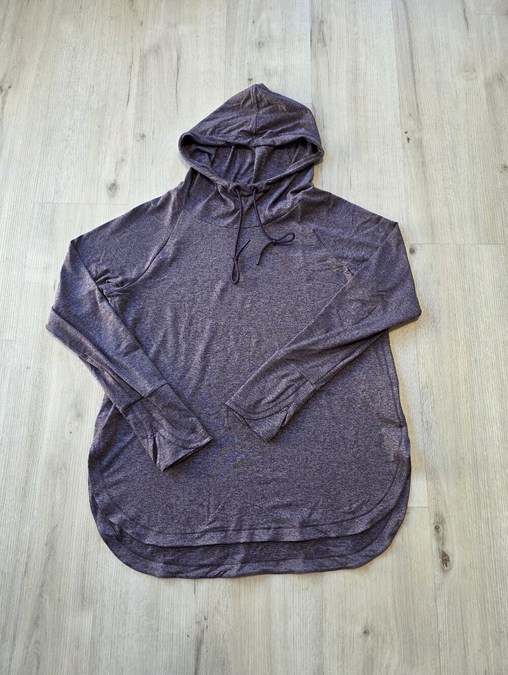 Athleta Uptempo Hoodie Sweatshirt Women's Size L Purple